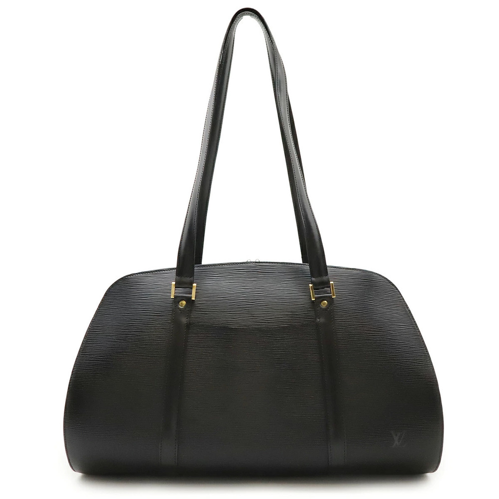 LOUIS VUITTON Epi Solferino Shoulder Bag Boston Noir Black